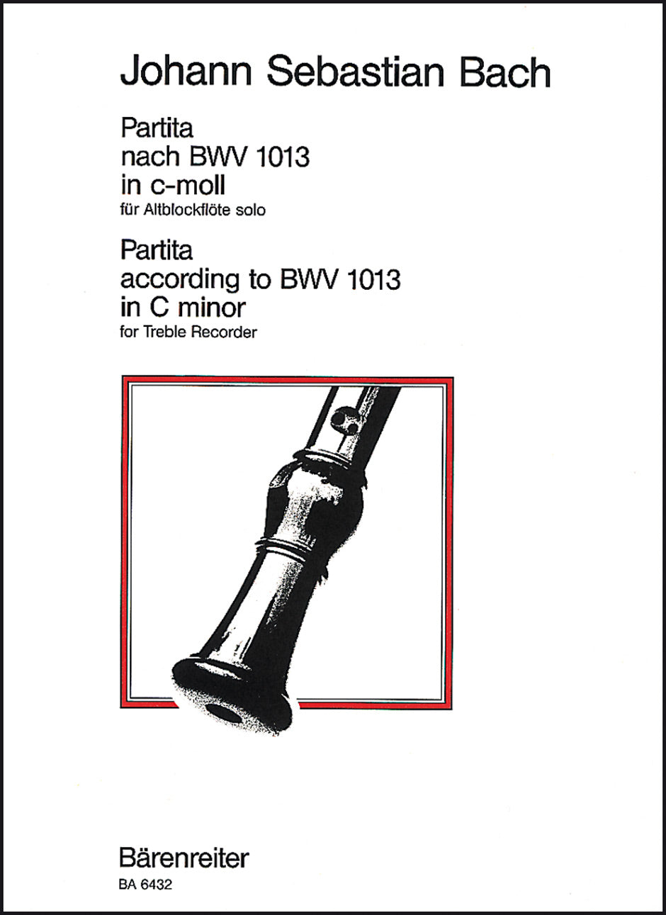 Bach, Partita BWV 1013 (ARec Solo) (Barenreiter)