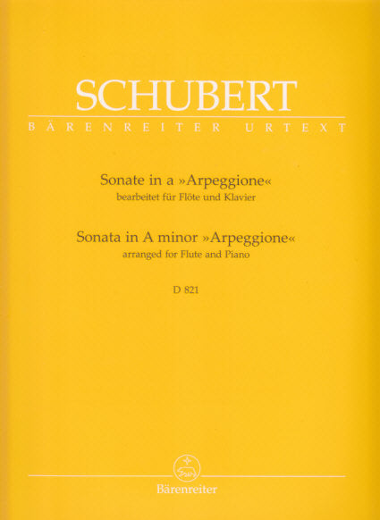 Schubert, Sonata D 821 in a 'Arpeggione' (Barenreiter)
