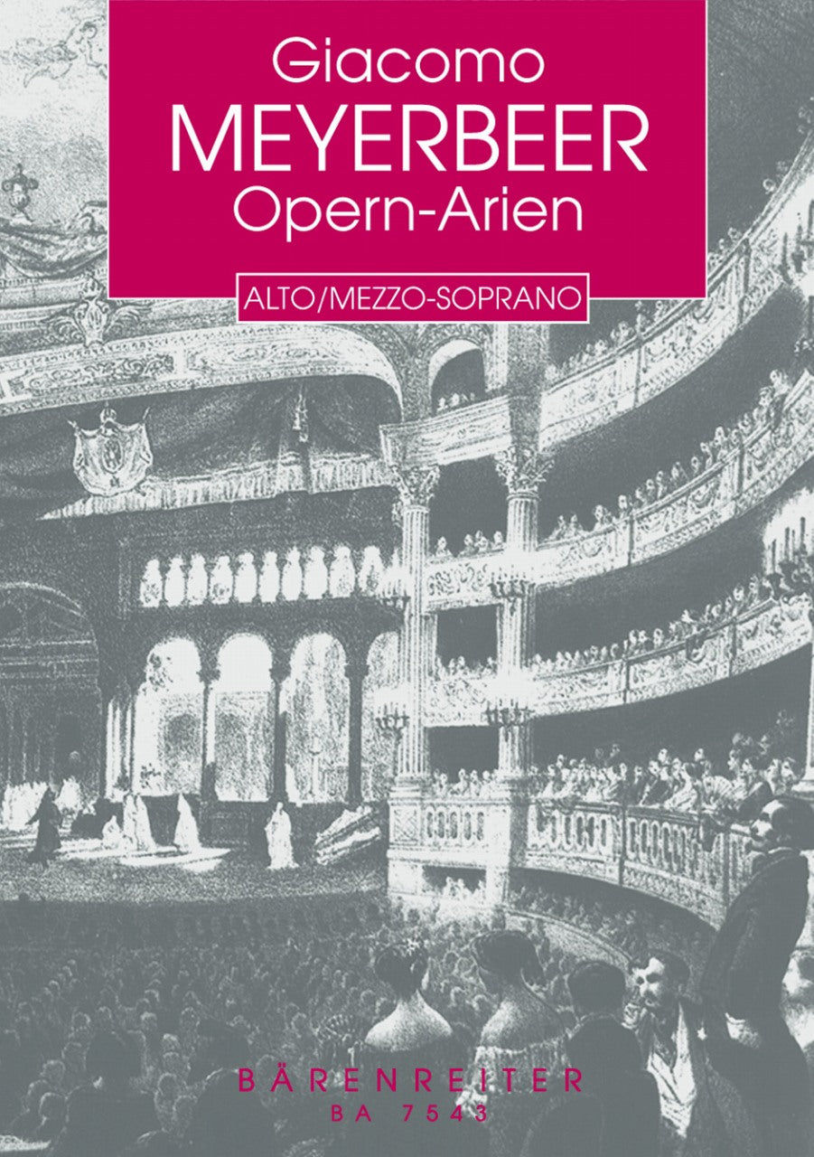 Meyerbeer, Opern-Arien: Alto/Mezzo-Sopra (Barenreiter)