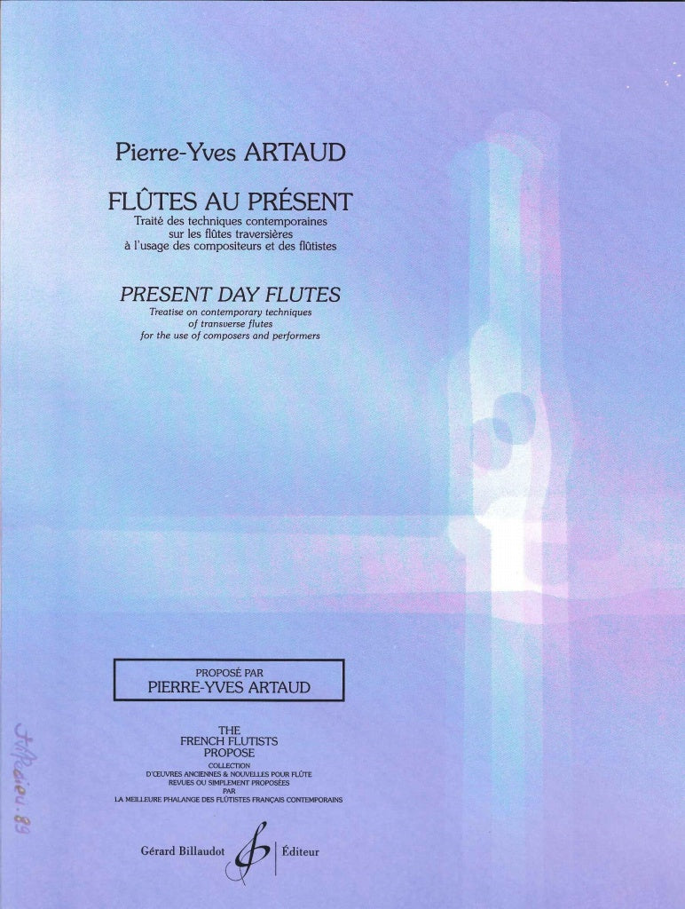 Artaud, Flute au present (Billaudot)