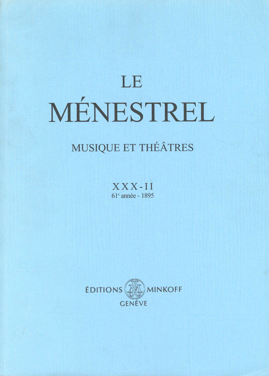 Menestrel 30-2: 61e annee - 1895 (Monkoff)