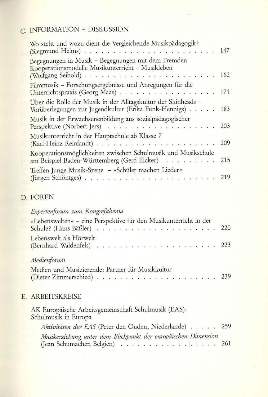 'Lebenswelt' (Schott)