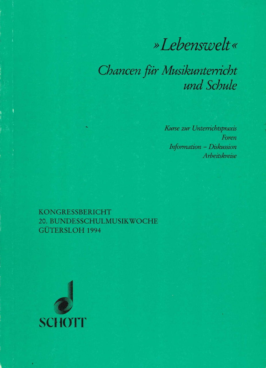 'Lebenswelt' (Schott)