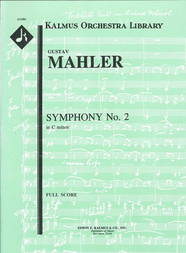 Mahler, Symphony No. 2 Full Score (E.F.Kalmus)