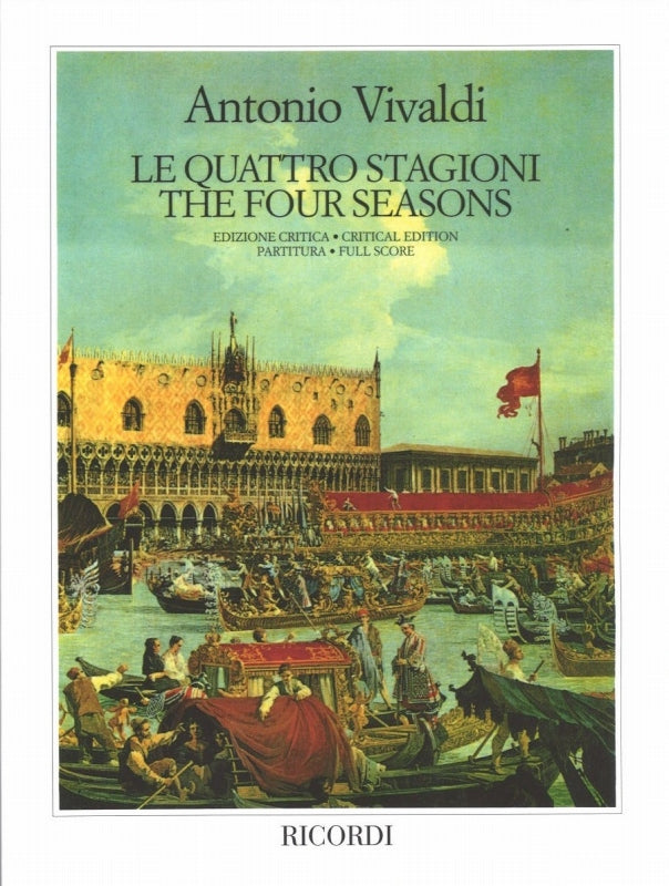 Vivaldi, op. 8/1-4 Le quattro stagioni (Ricordi)