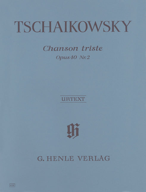 Tchaikovsky, Chanson triste op. 40/2 (Henle)