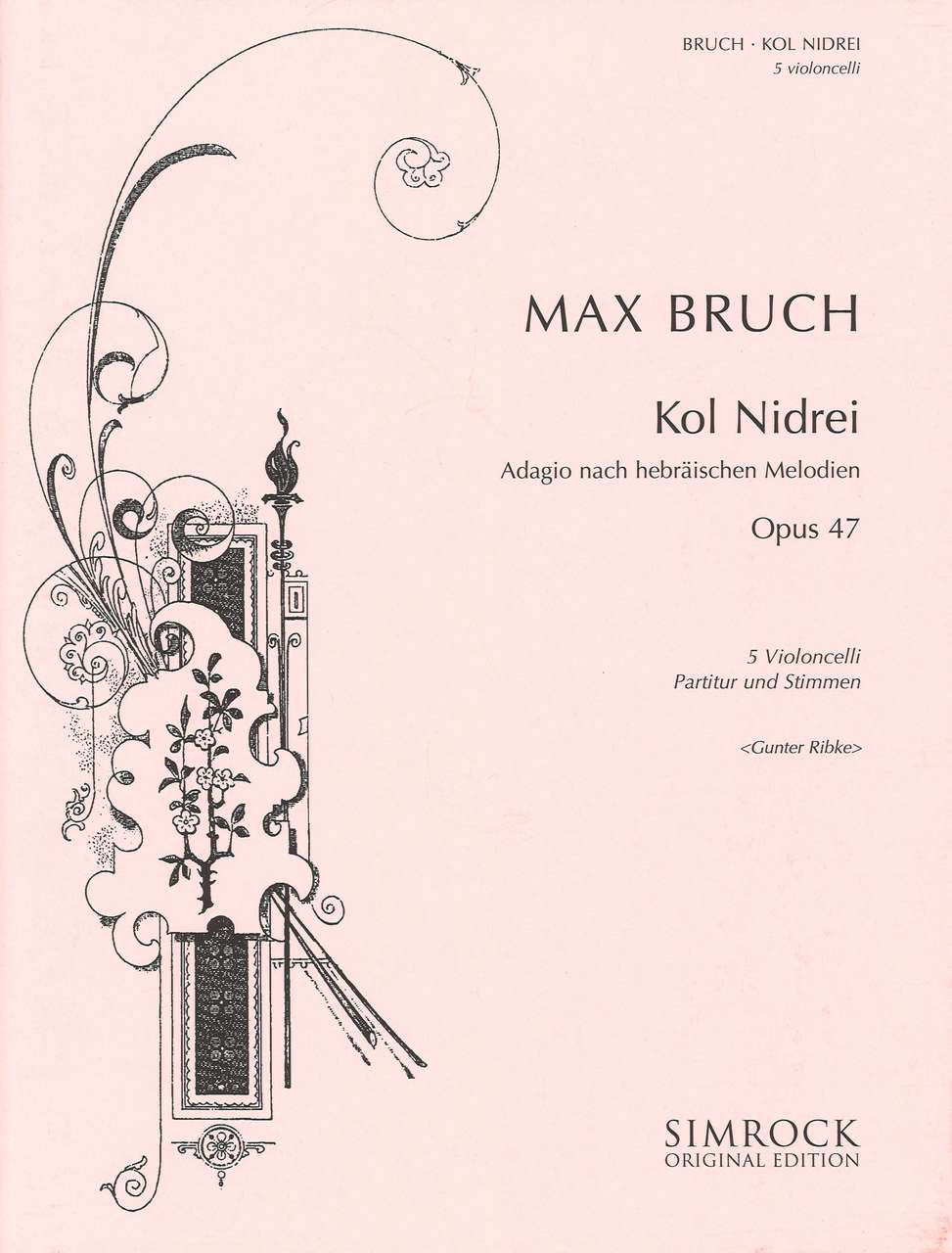 Bruch, Kol Nidrei op. 47 (5Vc) (Simrock)