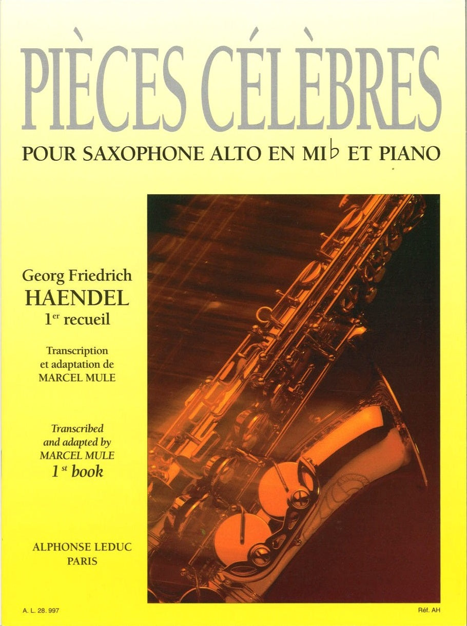 Handel, Pieces celebres 1 (Mule) (Leduc)