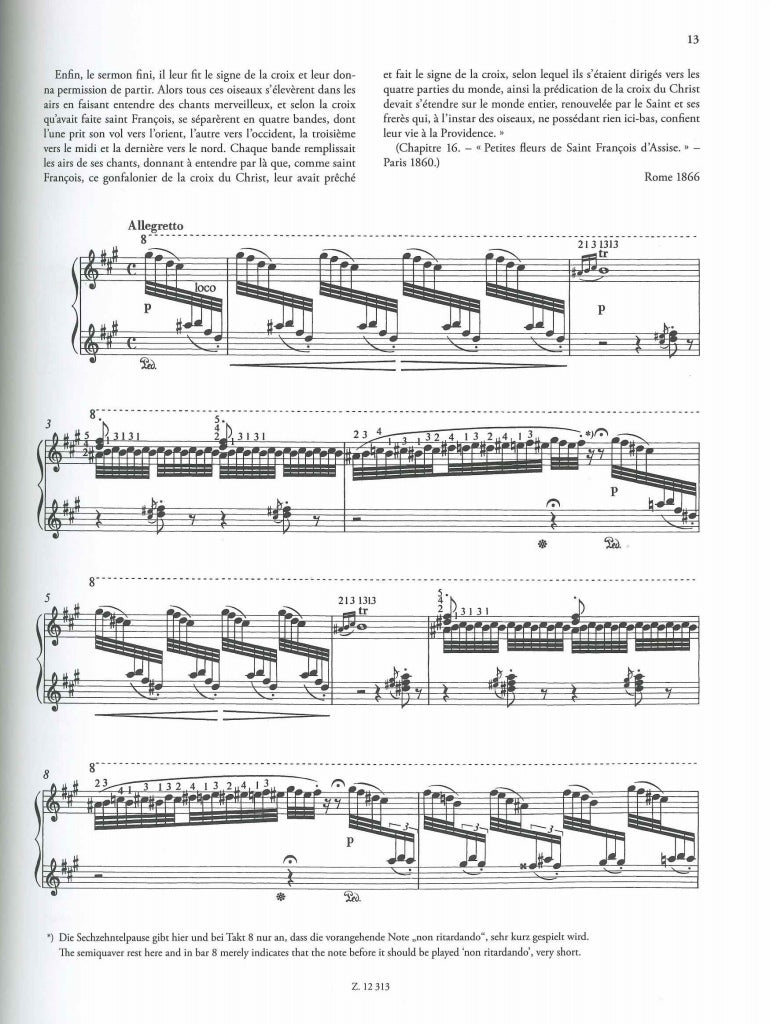 Liszt, Legendes S 175 (rev.) (Editio Musica Budapest)