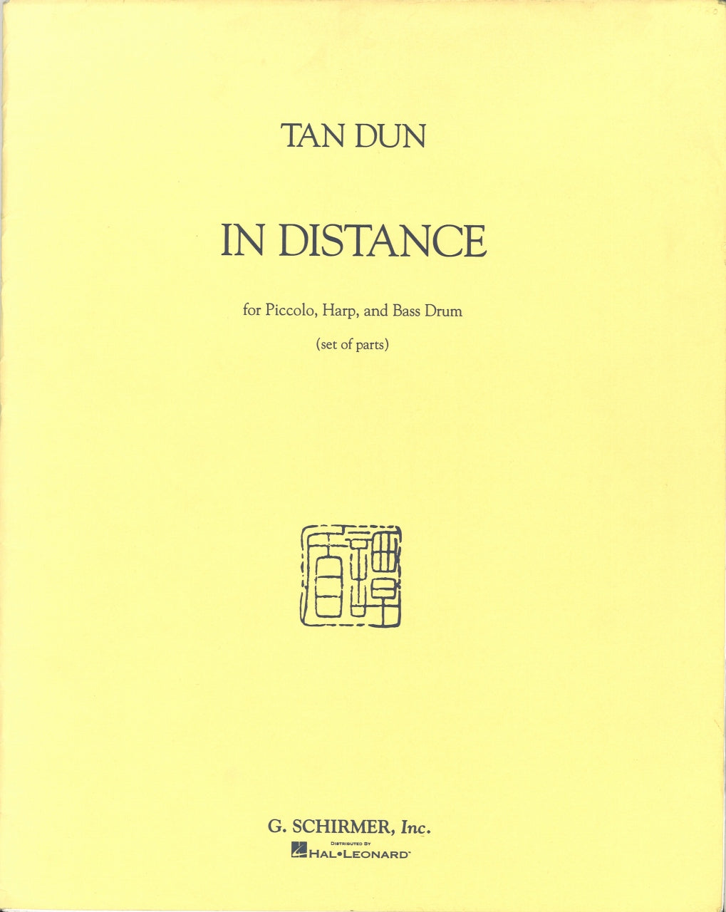Tan, In Distance (Picc/Hrp/Bs.Drum) (G.Schirmer)