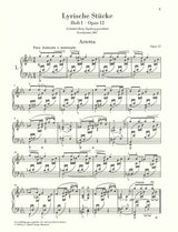 Grieg, Lyrische Stucke 1, op. 12 (Henle)