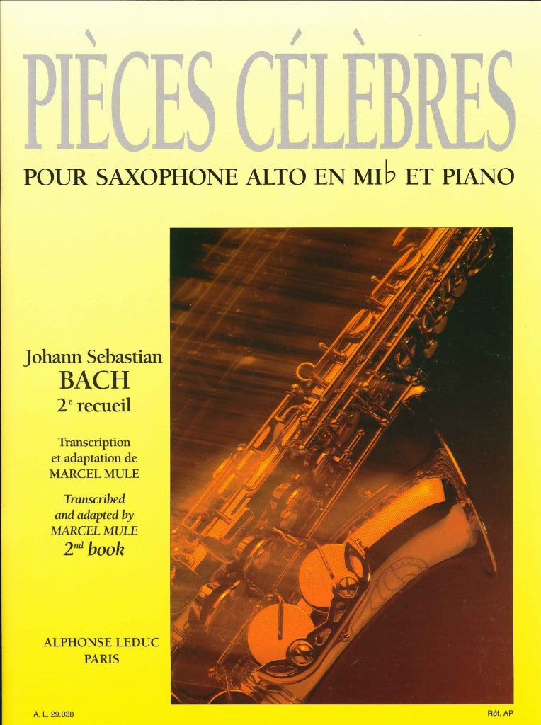 Bach, Pieces celebres 2 (Mule) (Leduc)