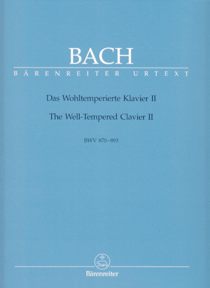 Bach, Wohltemperierte Klavier 2 (Durr) (Barenreiter)