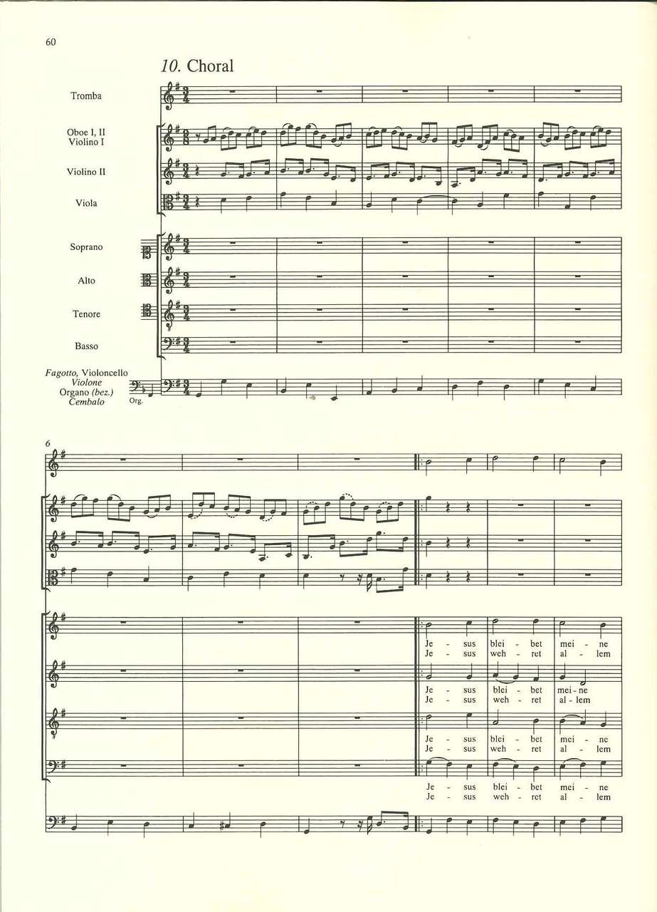 Bach, Cantata No.147 (Barenreiter)