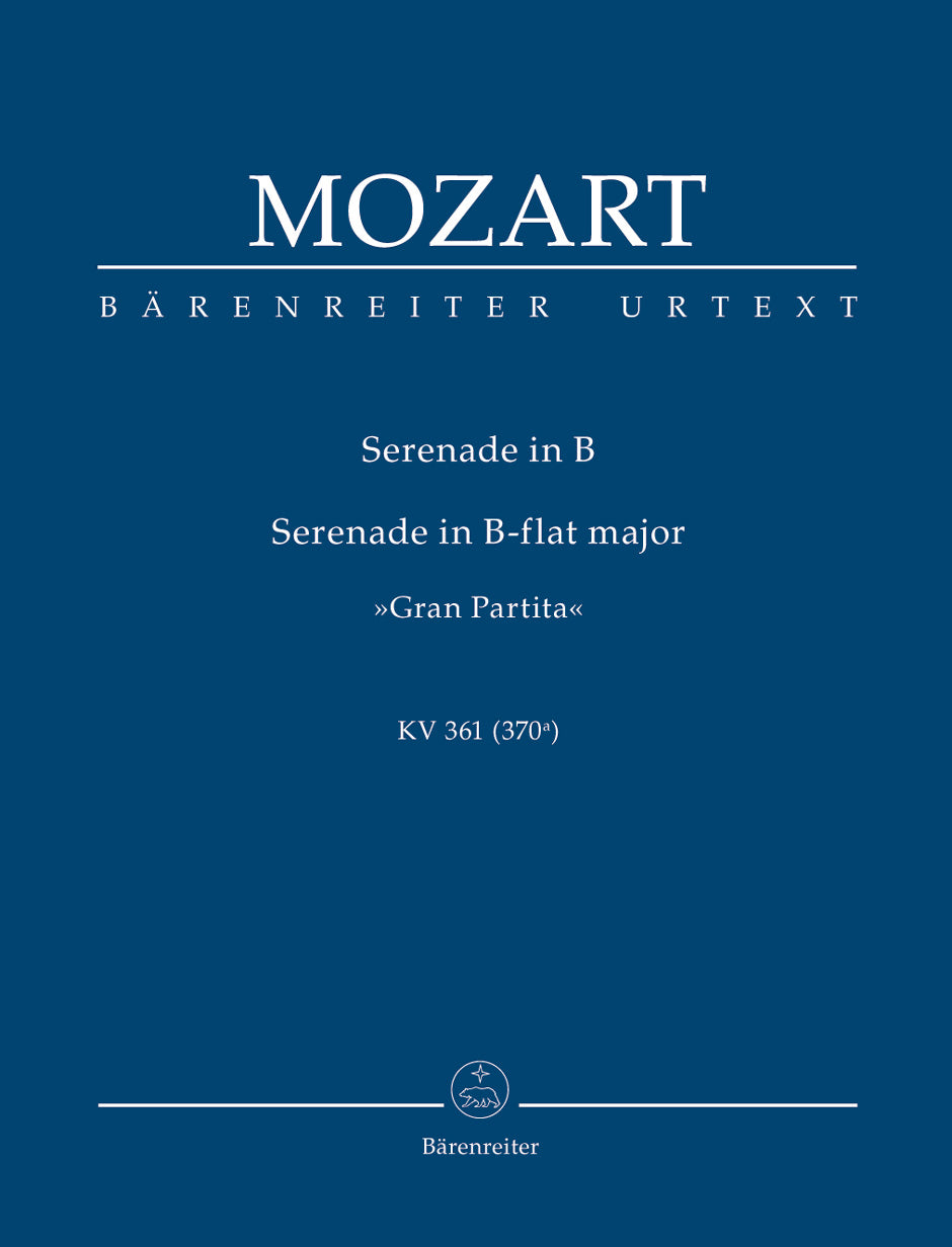Mozart, Serenade KV 361(370a) in Bb (Barenreiter)