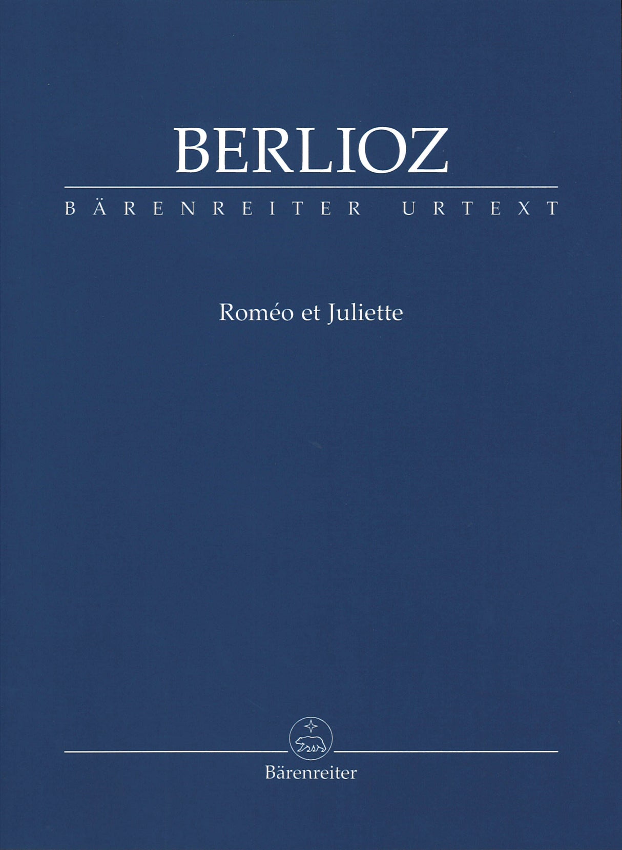 Berlioz, Symphony op. 17 Romeo & Juliet (Barenreiter)