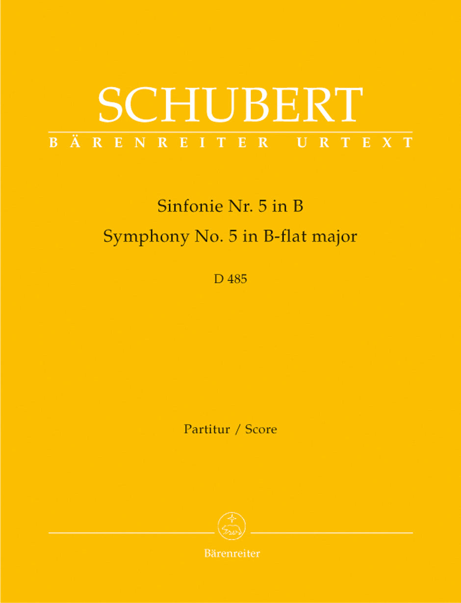 Schubert, Symphony No. 5 Full Score (Barenreiter)