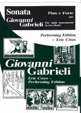 Gabrieli, Sonata pian e forte (8-part) (Brass Wind Publications)