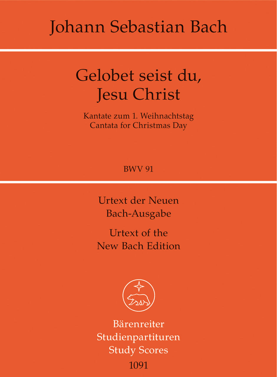 Bach, Cantata No. 91 (Barenreiter)