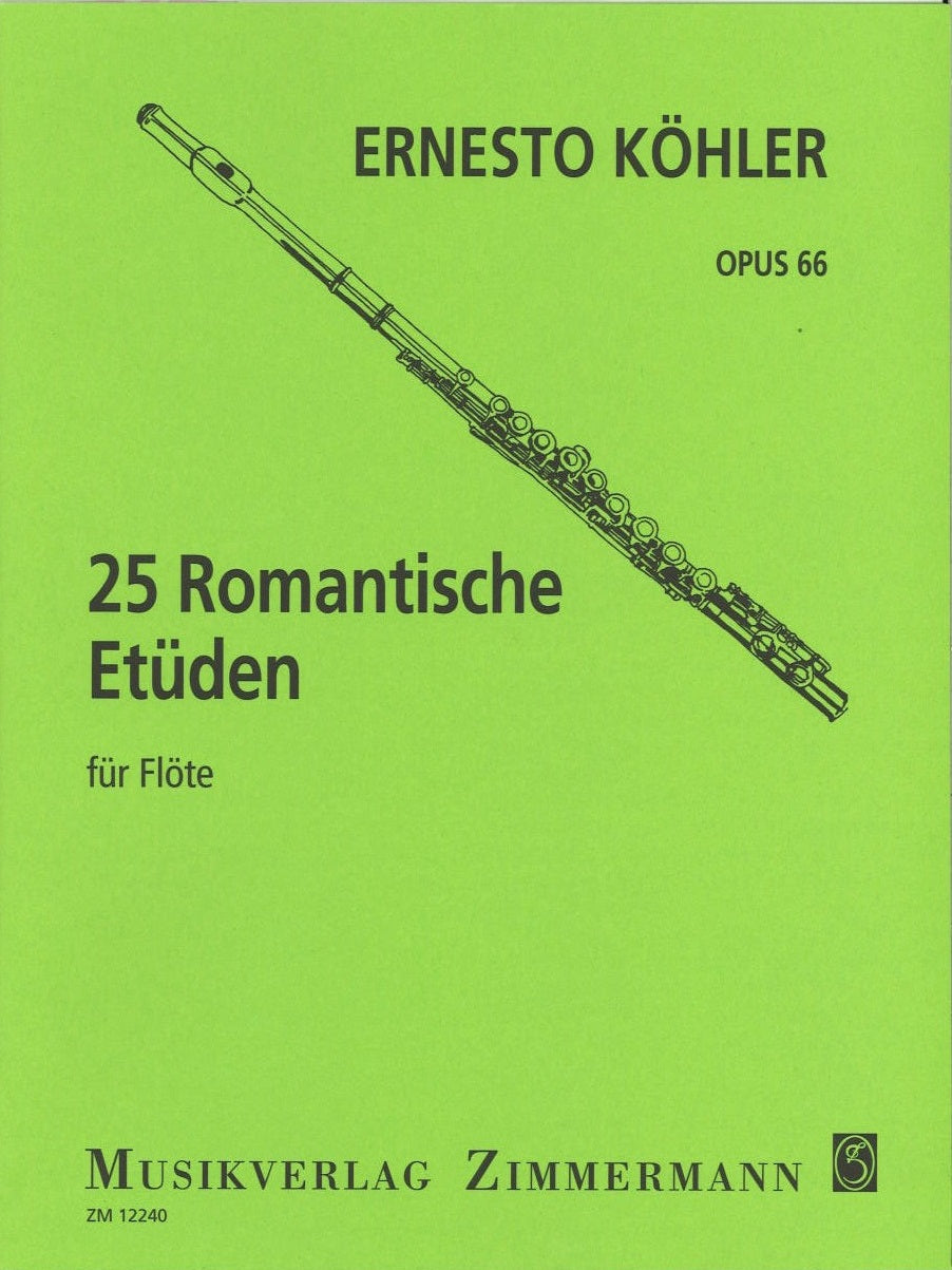 Kohler, 25 Romantische Etuden op. 66 (Zimmermann)