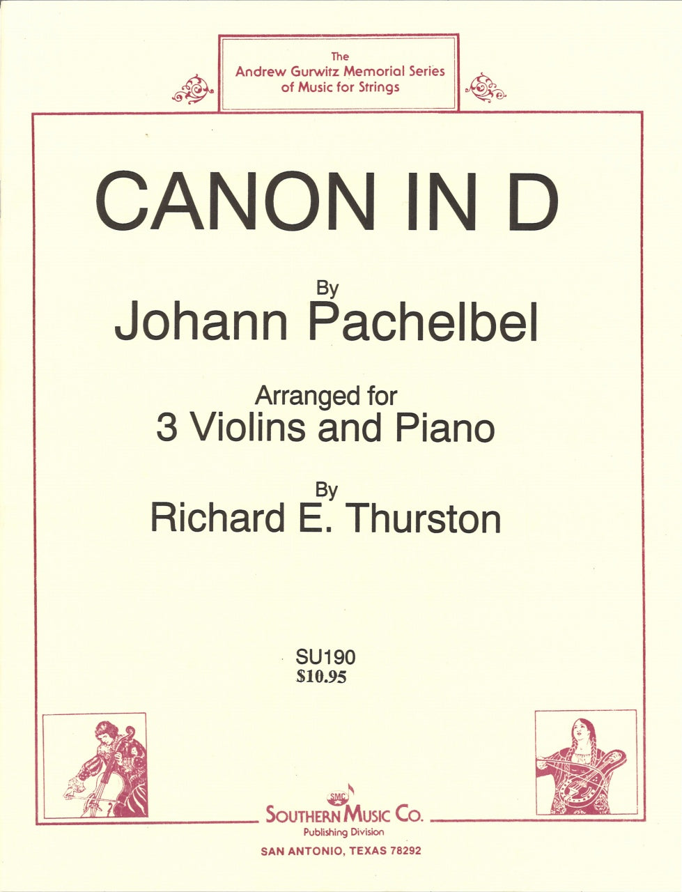 Pachelbel, Canon (3Vn,Pf) (Southern)