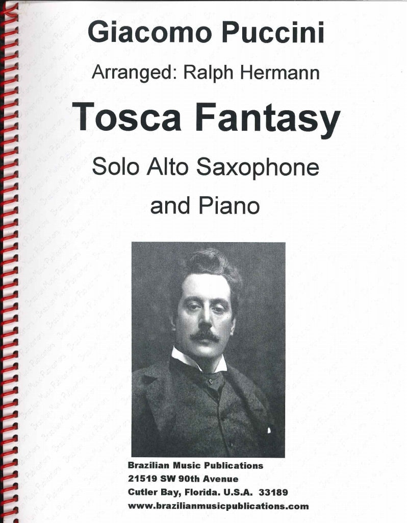 Puccini, Tosca Fantasy (ASax,Pf) (Brazilian Music Publications)