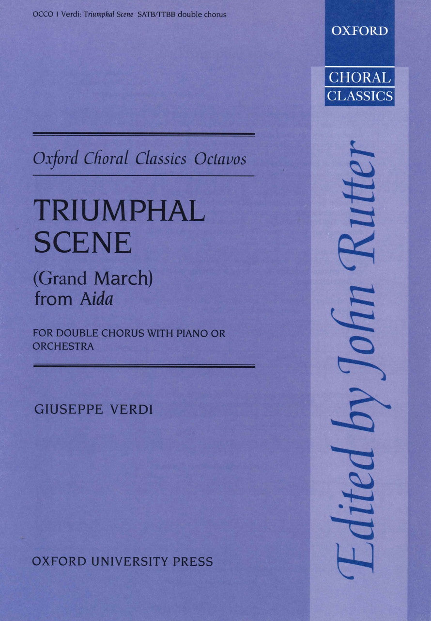 Verdi, Triumphal Scene: from 'Aida' (Oxford University Press)