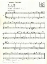Salviani, Studi per oboe 1 (Ricordi)