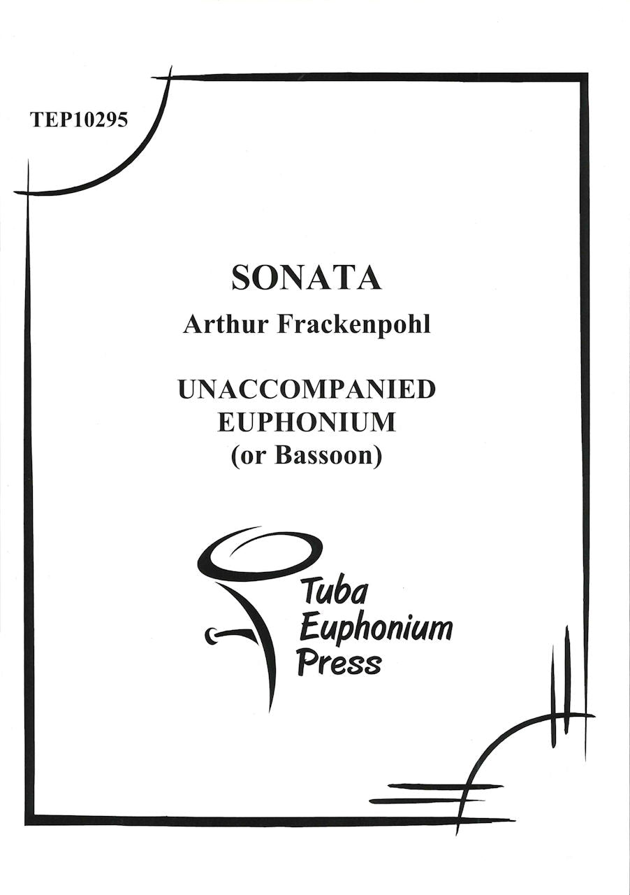 Frackenpohl, Sonata for Euphonium Solo (TUBA Press)