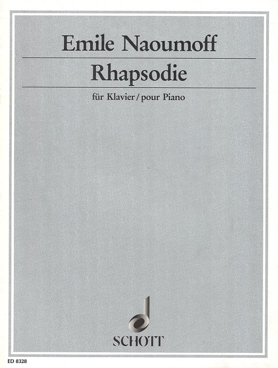 Naumoff, Rhapsodie (1993) (Schott)