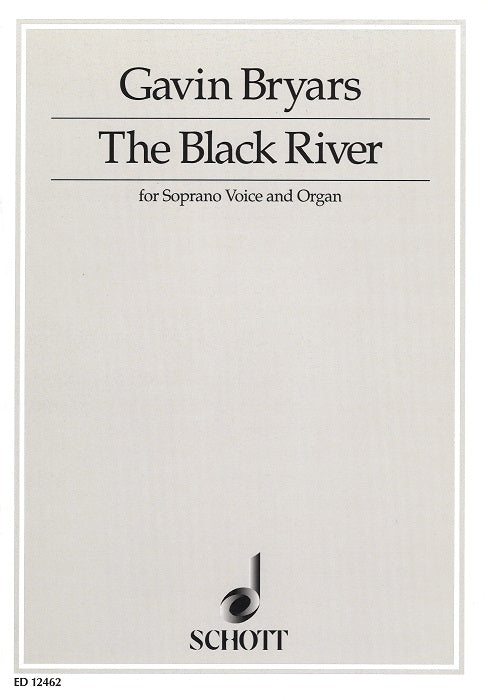Bryars, The Black River (Sop,Org) (Schott)