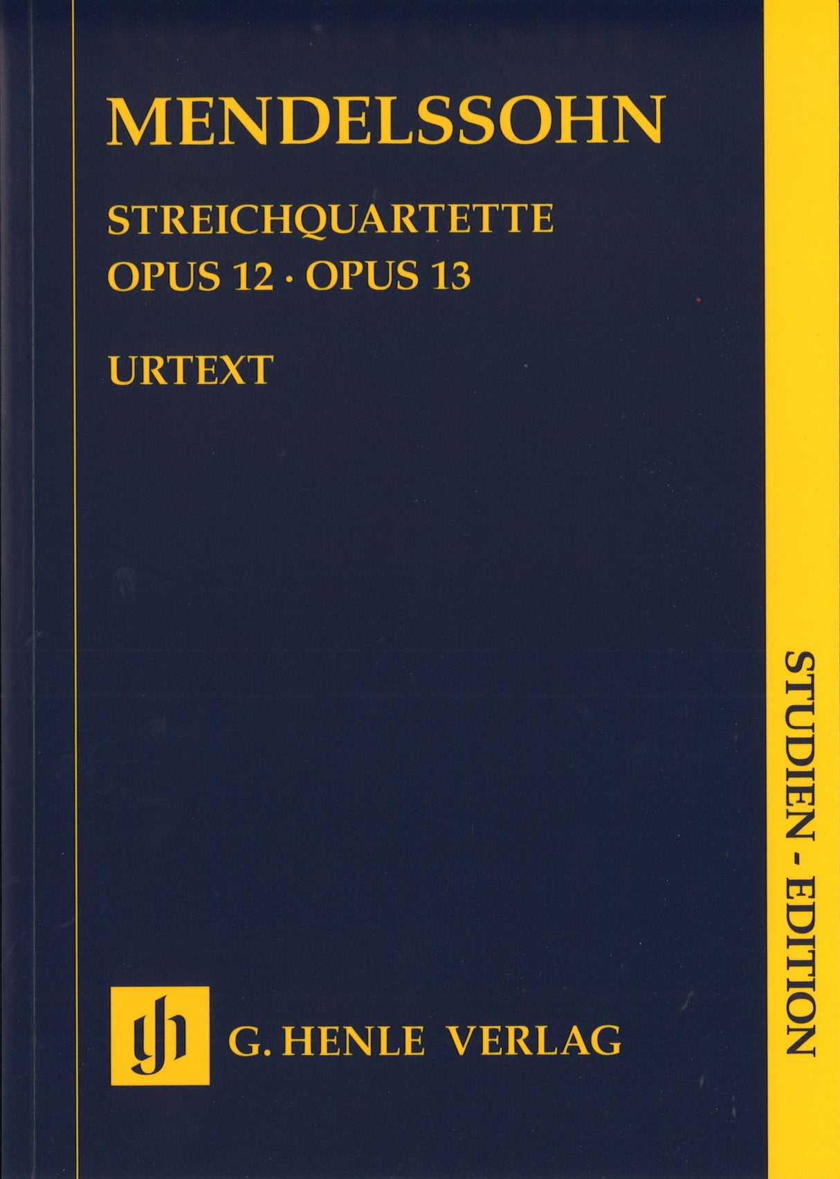 Mendelssohn, String Quartets op. 12, 13 (Henle)