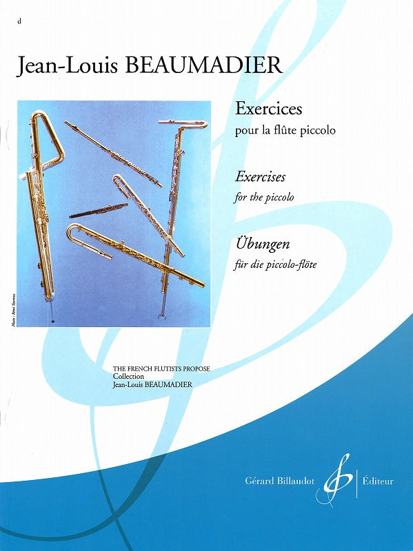 Beaumadier, Exercices pour la piccolo (Billaudot)