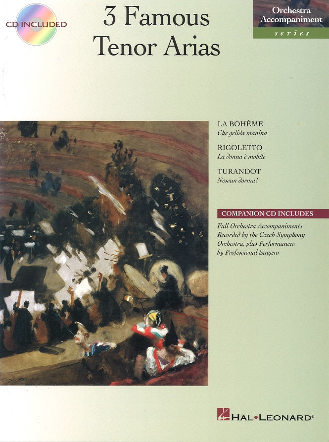 3 Famous Tenor Arias (Hal Leonard)