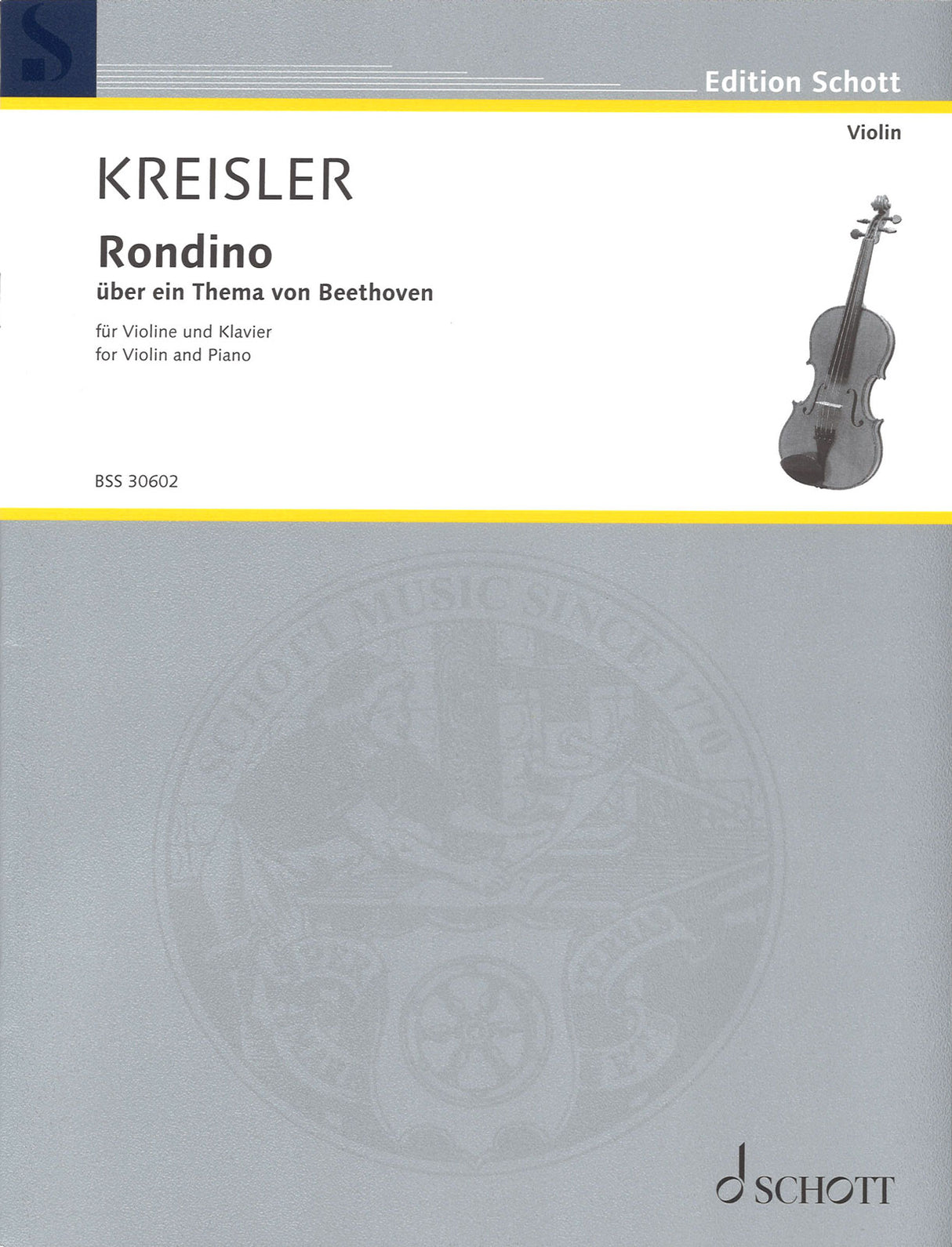 Kreisler, Rondino (Beethoven) (Schott)