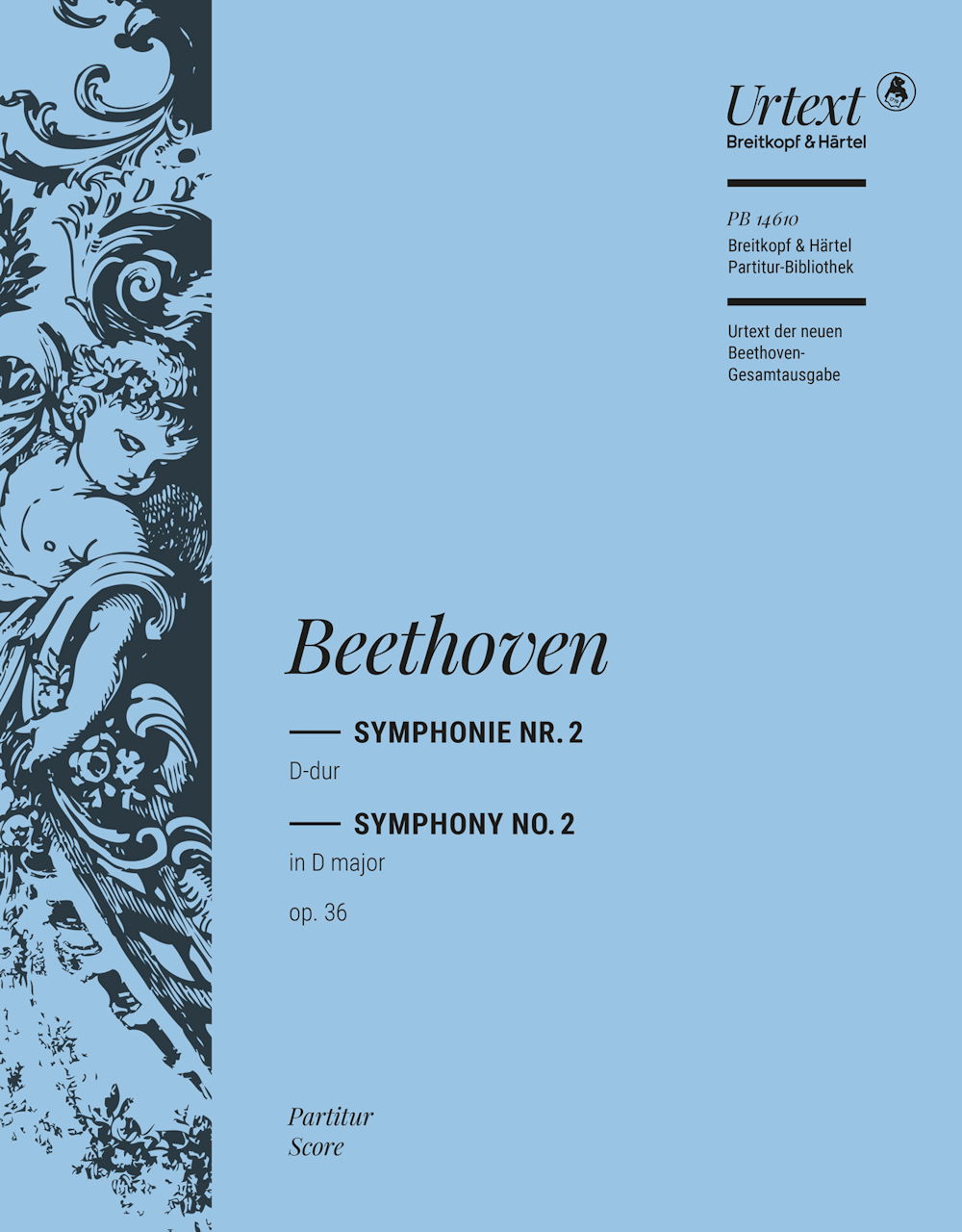 Beethoven, Symphony No. 2 (Raab) Score (Henle/Breitkopf)