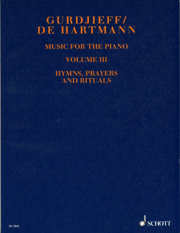 Gurdjieff, Music for the Piano 3 (Schott)