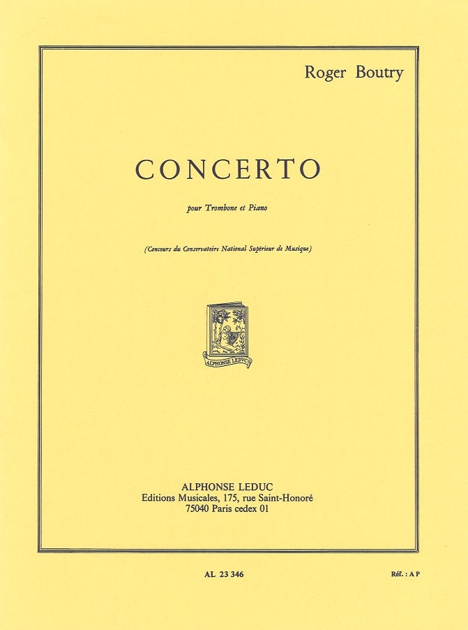 Boutry, Concerto (Leduc)