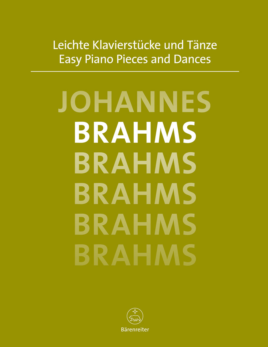 Brahms, Leichte Klavierstucke und Tanze (Barenreiter)