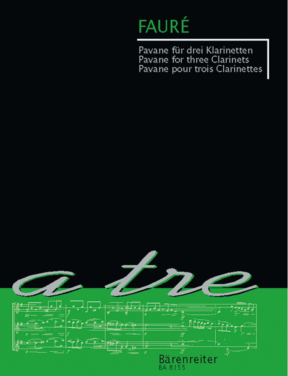 Faure, Pavane (3Cl) (Barenreiter)