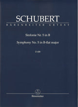 Schubert, Symphony No. 5 in Bb D 485 (Barenreiter)