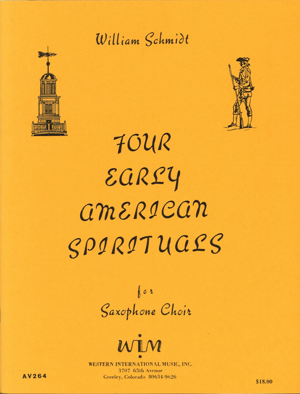 Schmidt, 4 Early American Spirituals (Western International Music)
