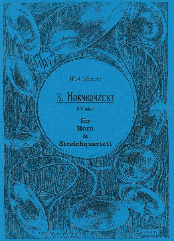 Mozart, Concerto KV 447 (No. 3) Hn,Str (Wiener Waldhorn Verein)