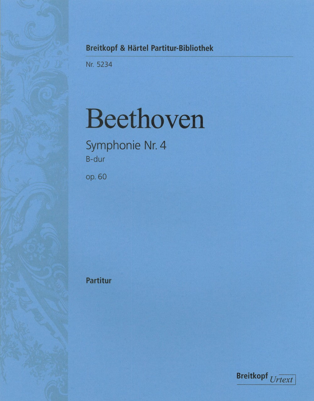Beethoven, Symphony No. 4 Full Score (Breitkopf)