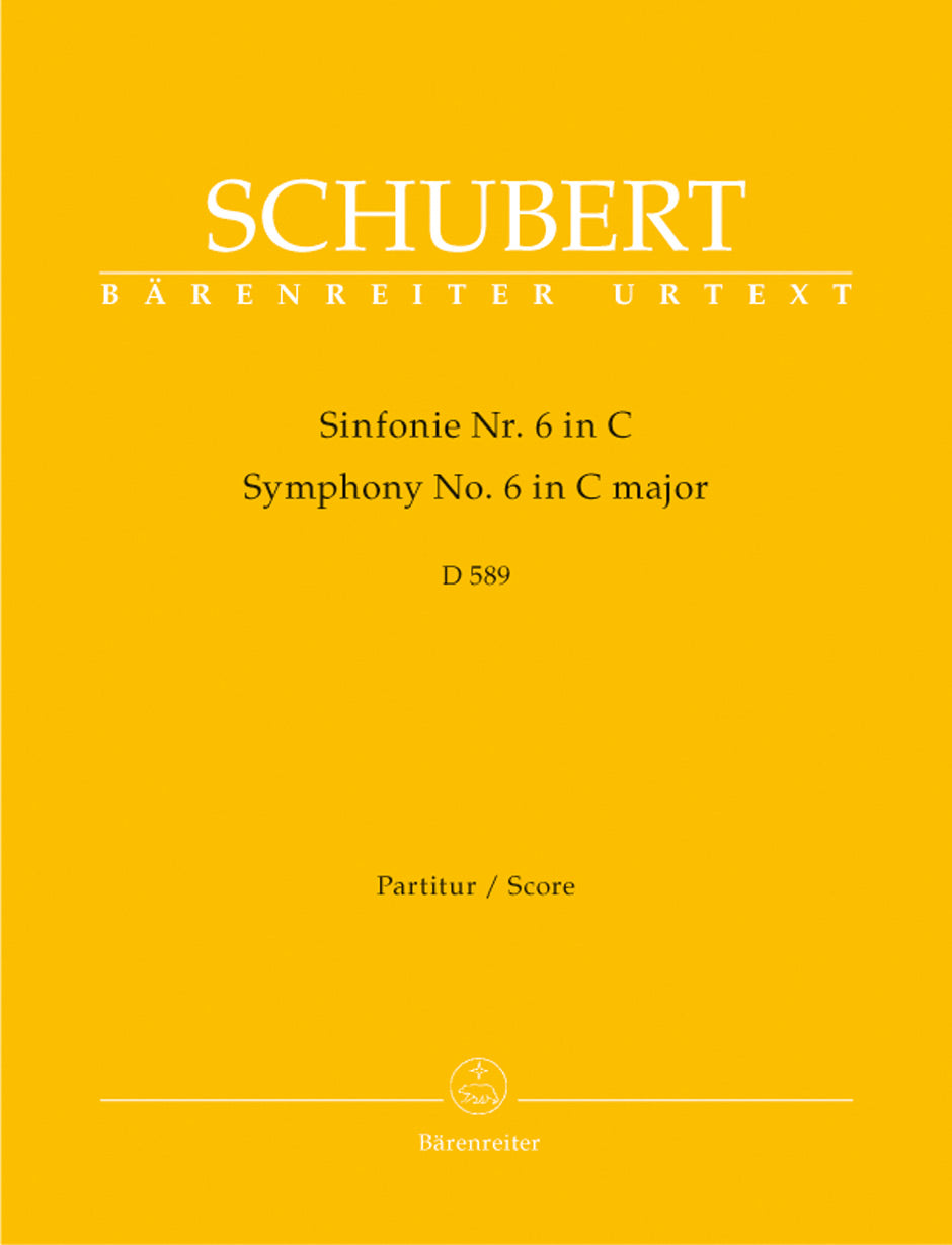 Schubert, Symphony No. 6 Full Score (Barenreiter)