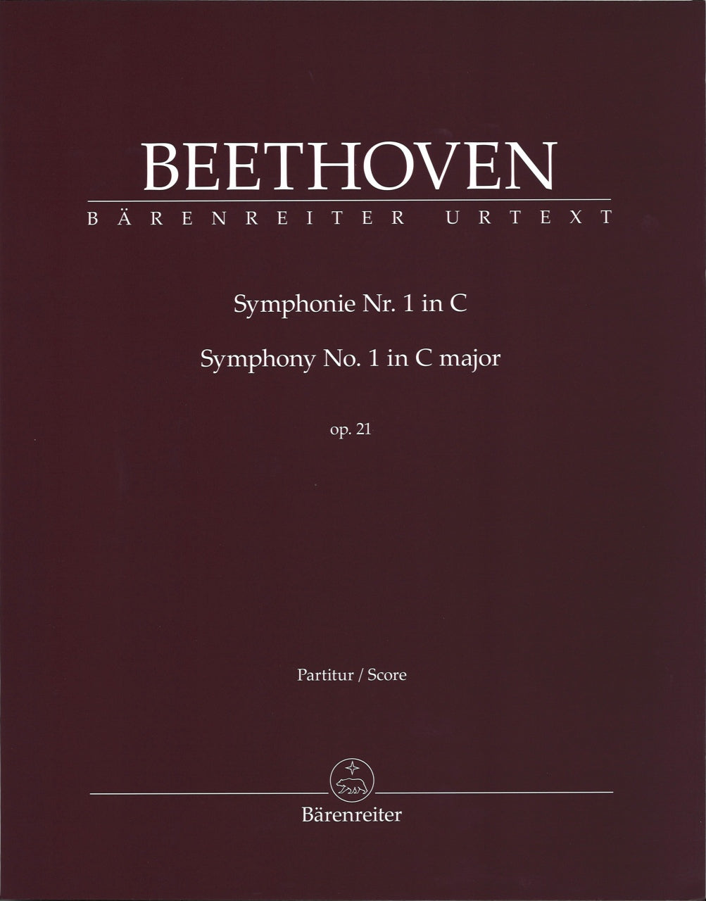 Beethoven, Symphony No. 1 Full Score (Barenreiter)