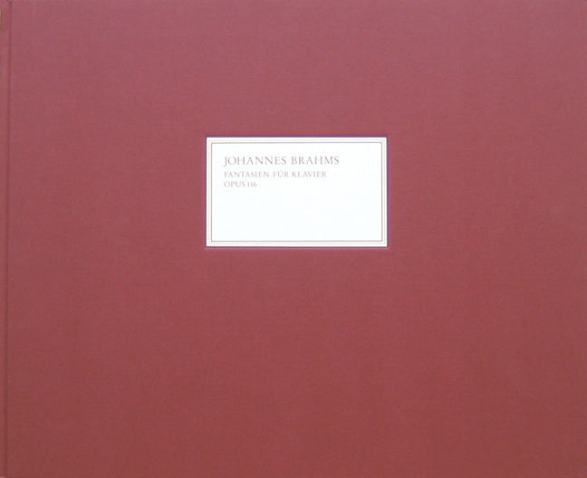Brahms, Fantasien op. 116: Faksimile (Henle)