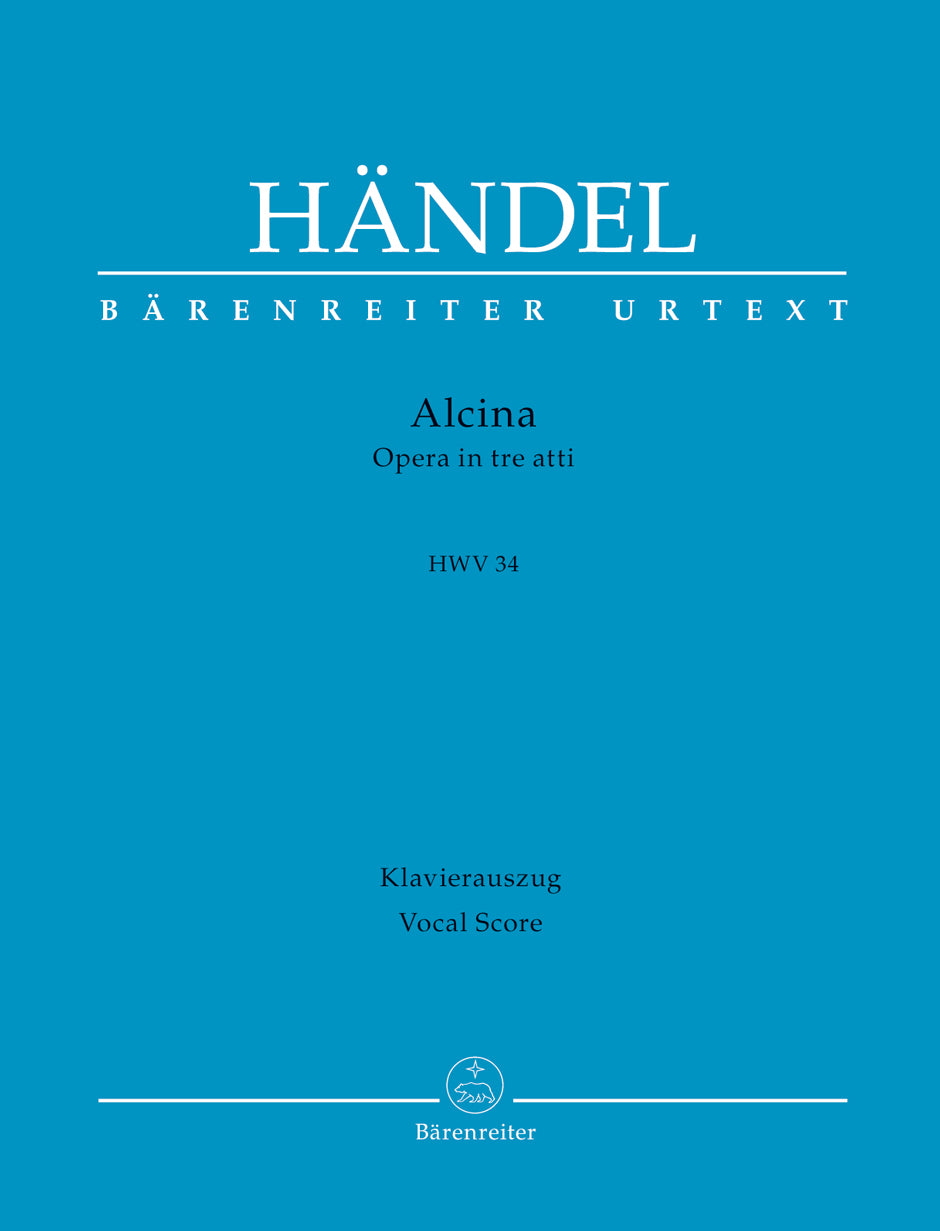 Handel, HWV 34 Alcina [I/G] (Barenreiter)