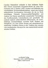 Mattenklott, Figuren des Imaginaren (von Bockel)