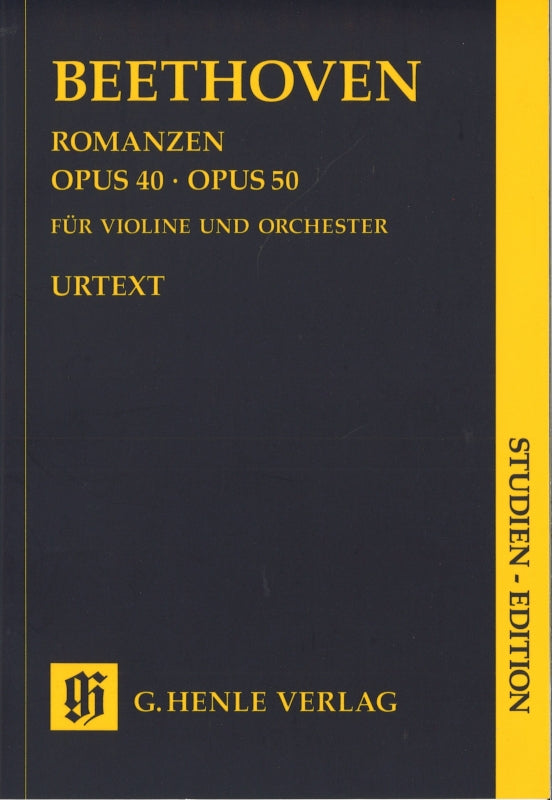 Beethoven, Romanzen op. 40, 50 (Henle)